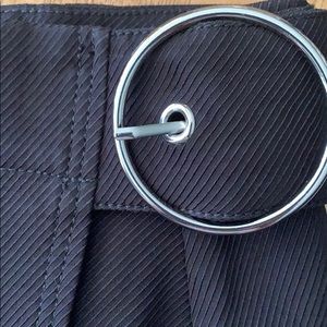 H&M wrap skirt with side buckle